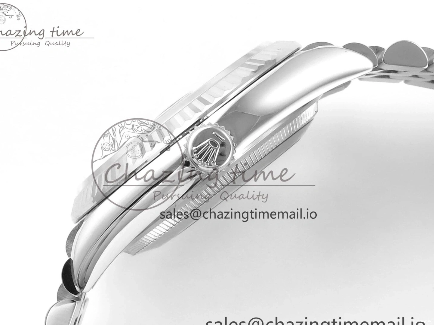 Purple Roman Edition 36 Diamonds DateJust on Bracelet A3235 Dial Jubilee Best EWEF 126234 0218